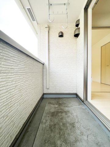 まゆ山壱番館のバルコニー