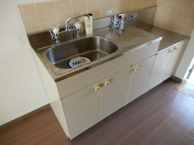 ヴィラカメリアＡ棟のキッチン