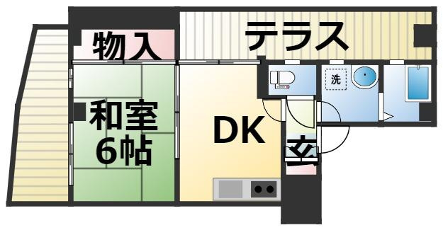 【間取り】 | 第2カニエビル