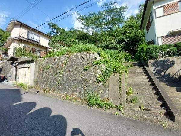 和歌山市園部土地の前面道路含む現地写真