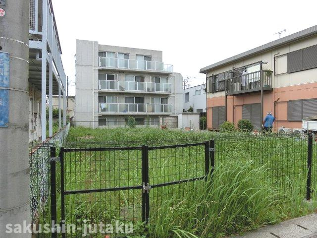 花園１丁目　売地の外観|花園１丁目　売地　更地　建築条件なし　新検見川駅徒歩４分　約５８坪　整形地　東側公道面　
