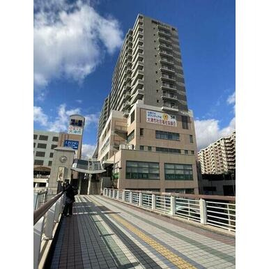 【外観】 | パークシティ大津 | 1998年築、駅・複合施設（明日都浜大津）直結の大型マンションです!!