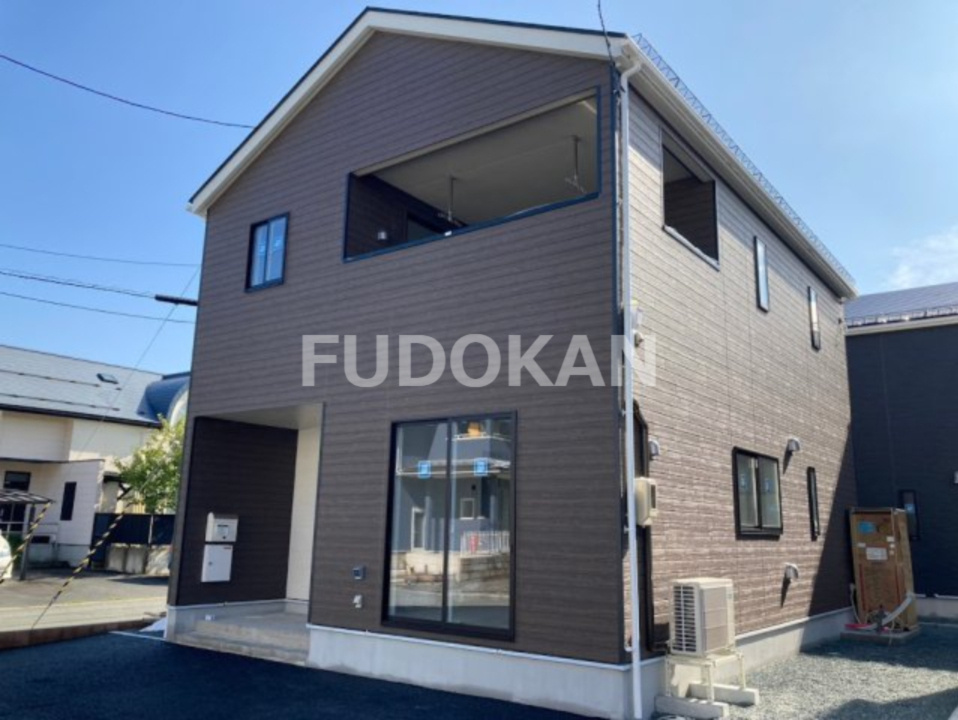 山形市あかねケ丘建売住宅第2【1号棟】の外観|1号棟現地外観写真。ご予約受付中です！