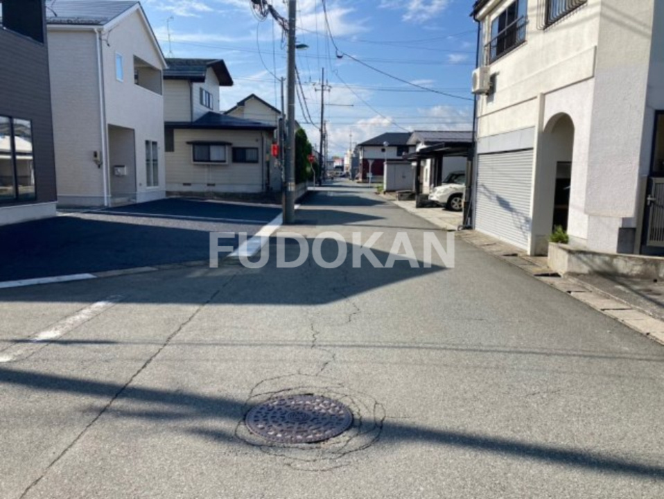 山形市あかねケ丘建売住宅第2【1号棟】の前面道路含む現地写真|前面道路になります。