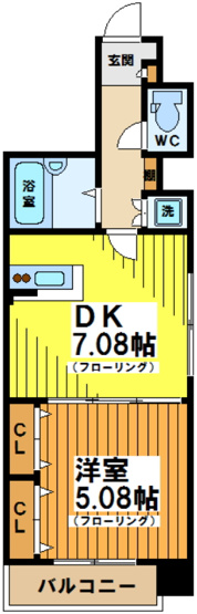【間取り】 | ドルチェ笹塚・壱番館
