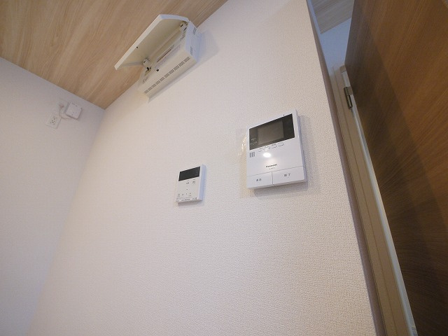 グレース北市のセキュリティ|モニター付きインターホンです