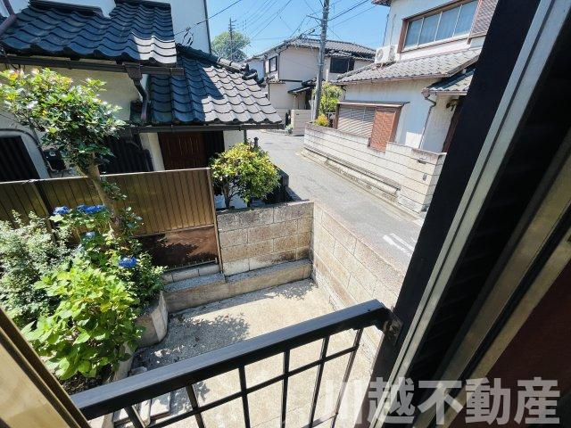 中2階のあるゆったり４LDKの展望|中2階洋室からの眺め