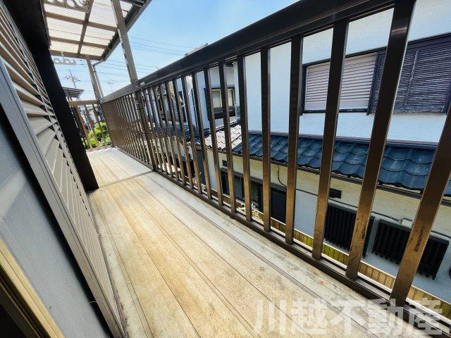 中2階のあるゆったり４LDKのバルコニー|広々としたバルコニーです