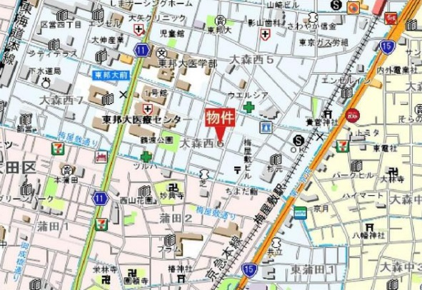 フルーレの地図