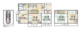 【間取り】 | 雲雀丘山手2丁目