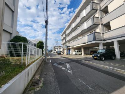 第二グレース安田の地図|前面道路