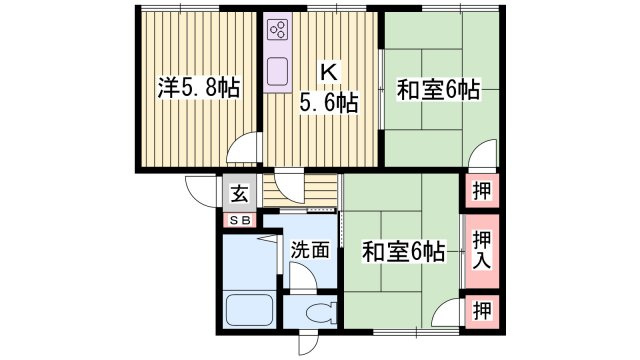 タウニィ神田の間取り