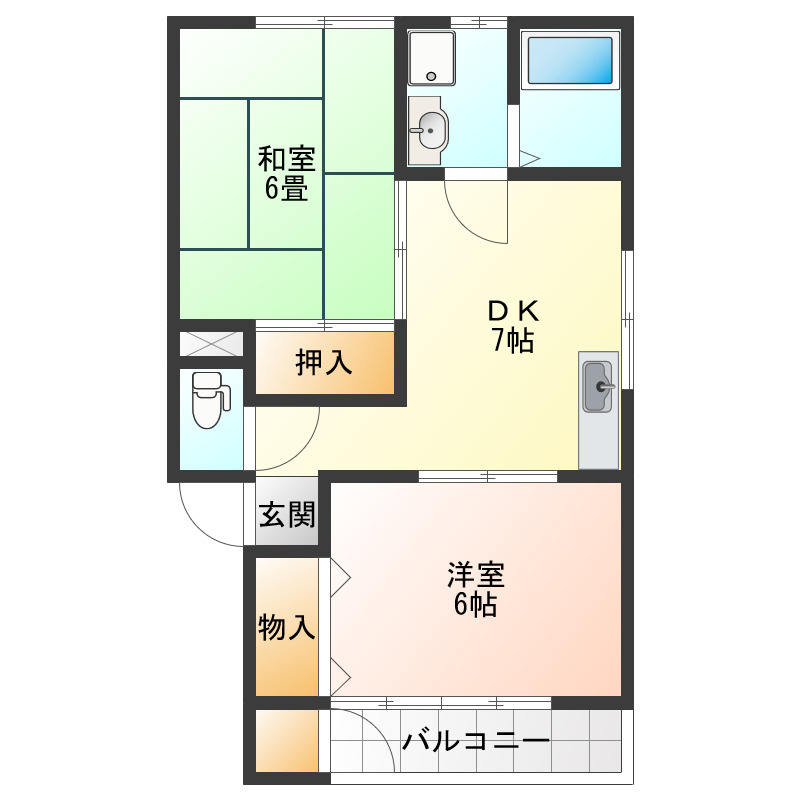 ユートピアEの間取り