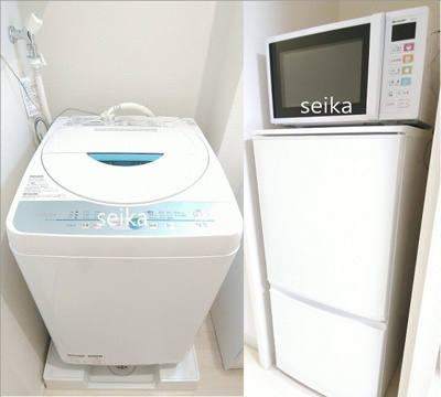 【設備】 | 船橋本町 | 冷蔵庫、洗濯機、電子レンジ付き