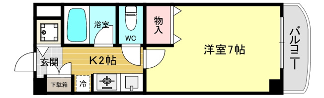 【間取り】 | エスポワール西宮
