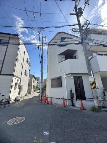 西ノ京右馬寮町2号地の前面道路含む現地写真