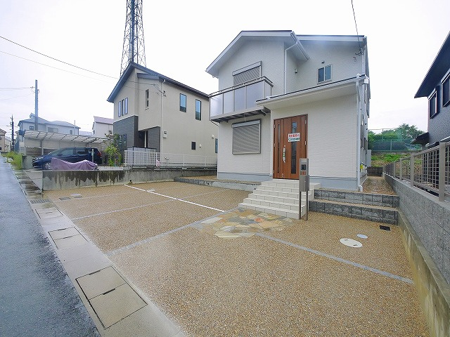 奈良市押熊町戸建3号地の駐車場