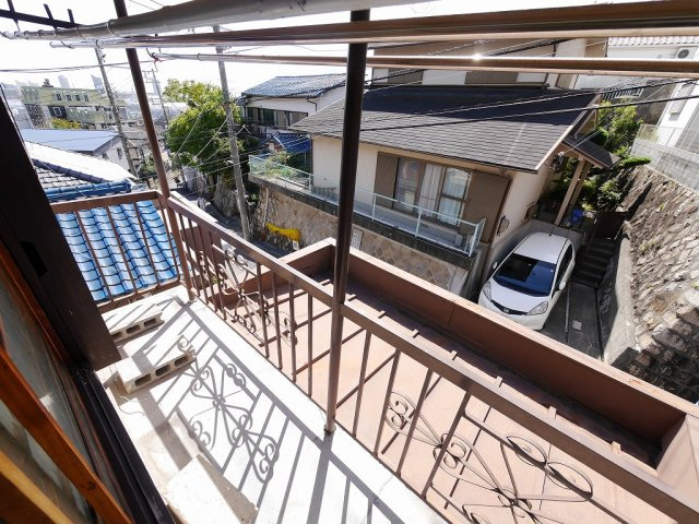 西山町4丁目戸建のバルコニー