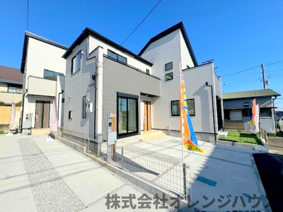 【外観】 | 厚木市妻田北４丁目　新築分譲住宅　全2棟 | 写真撮影【2023.10】