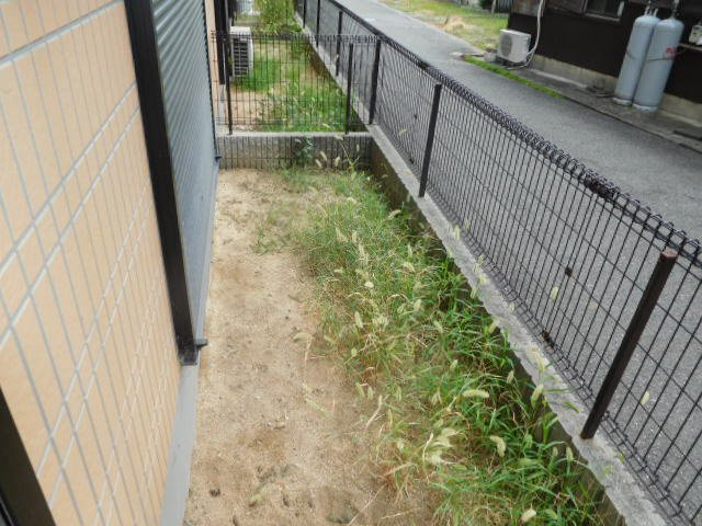 グリーンヒル今宿Ａ棟のバルコニー