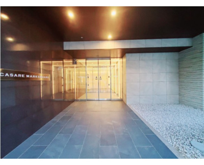 【エントランス】 | カサーレマークスクエア | 清潔なエントランスです