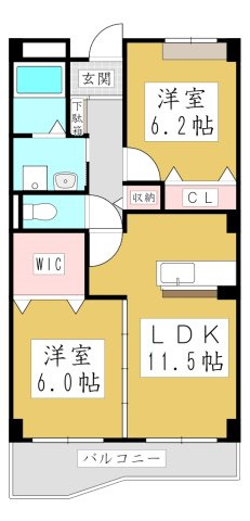 【間取り】 | パレ・リオン