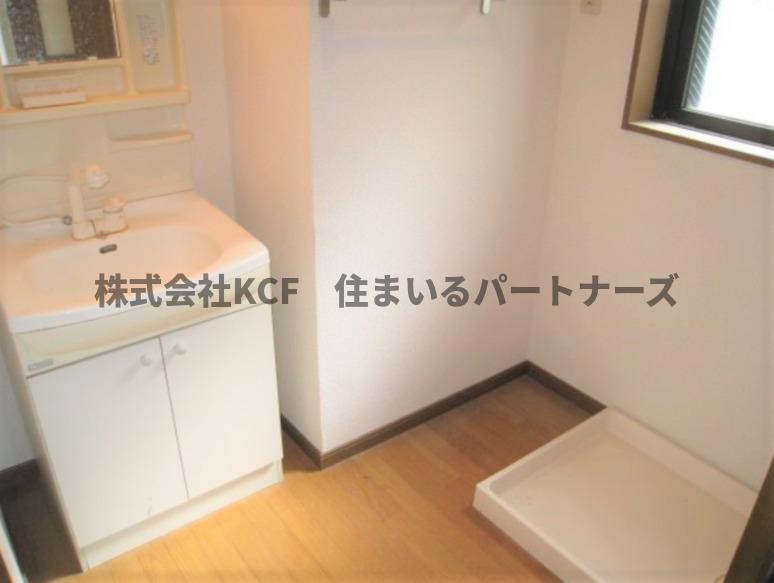 リバティヒルズⅡの洗面所|広い洗面スペース