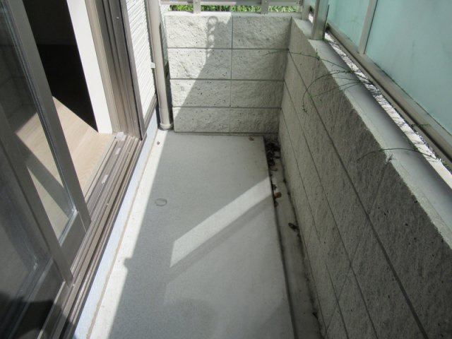 シャーメゾン龍野町のバルコニー