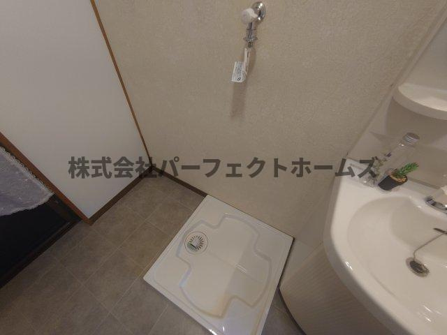 渚元町戸建　賃貸の設備|室内洗濯パンです