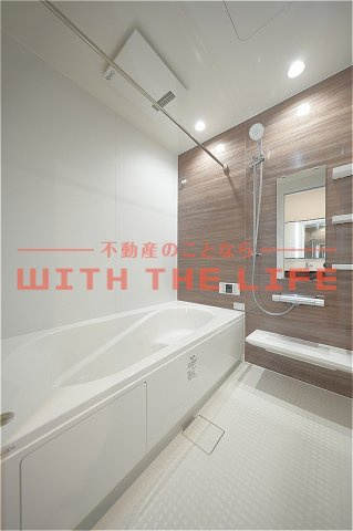 D-room椿【キャッシュバック対象物件】の浴室|日々の疲れを癒すお風呂付です