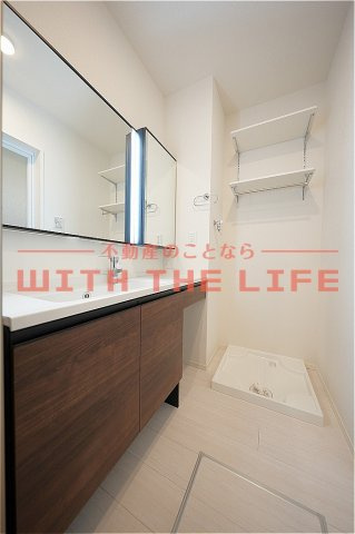 D-room椿【キャッシュバック対象物件】の洗面所|使いやすい洗面所です