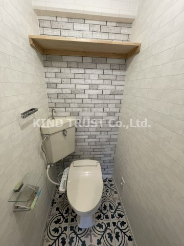 大淀ハイツのトイレ|落ち着いたトイレです