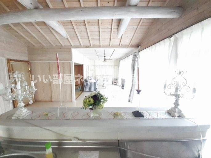 キッチンから撮影