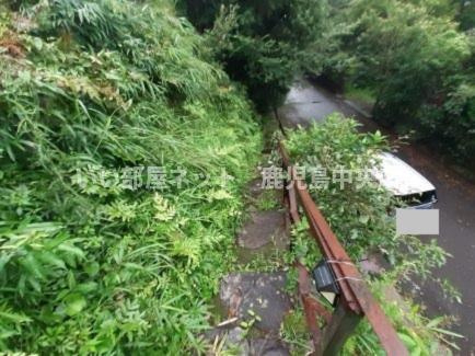 敷地入口階段