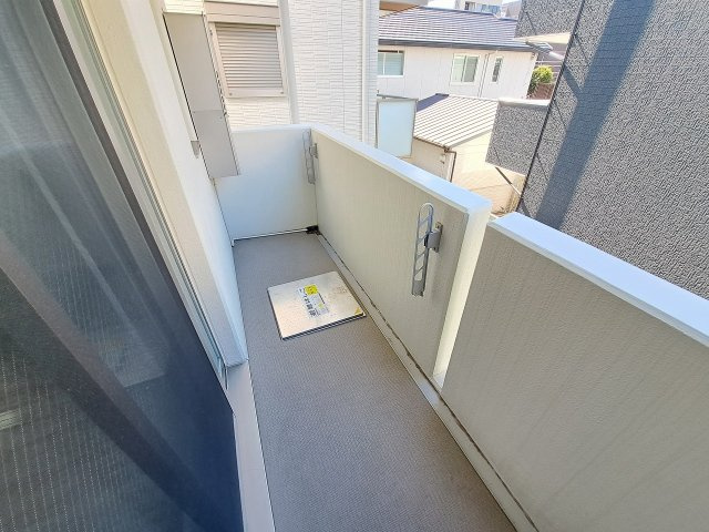 テレージア甲子園高潮町のバルコニー