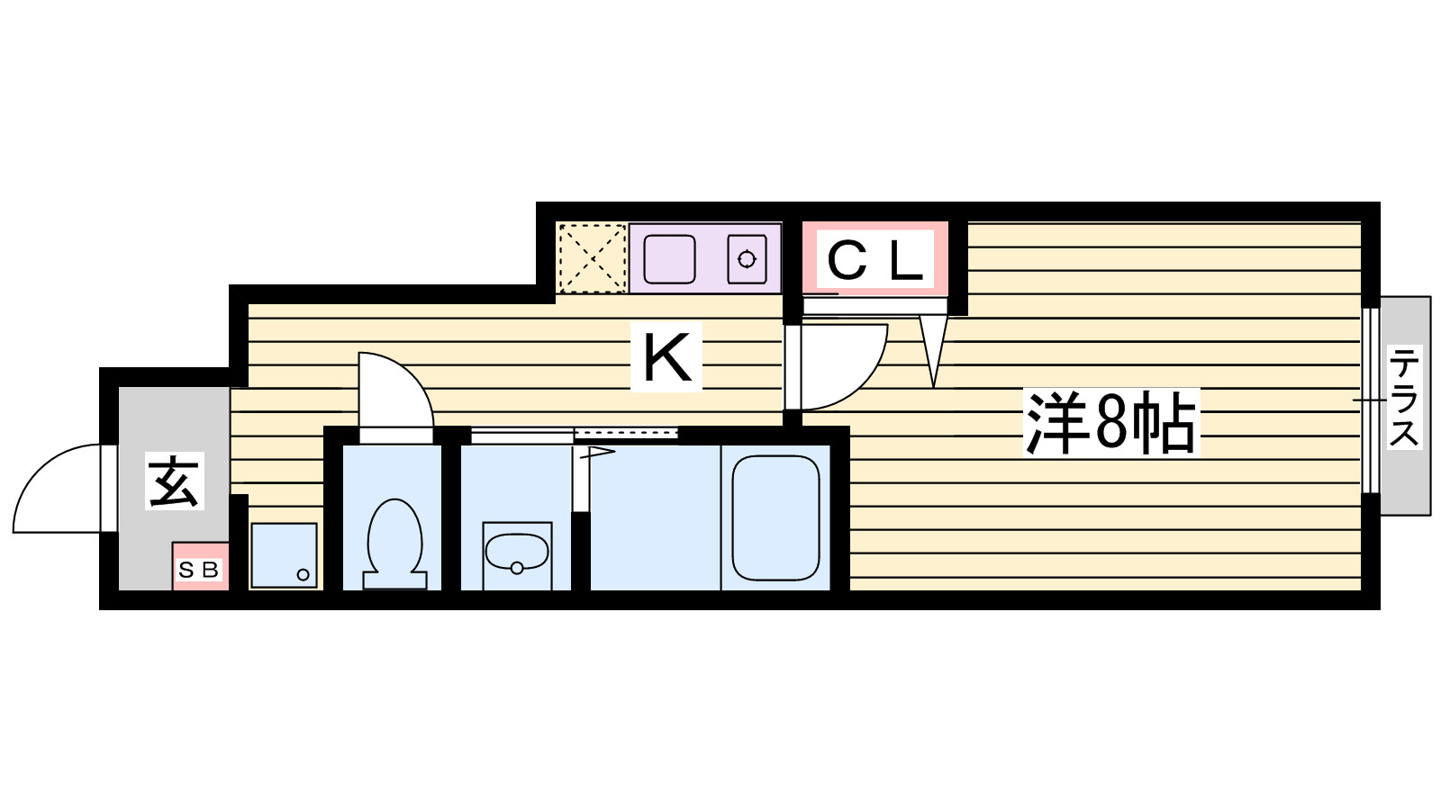 ハルⅢの間取り