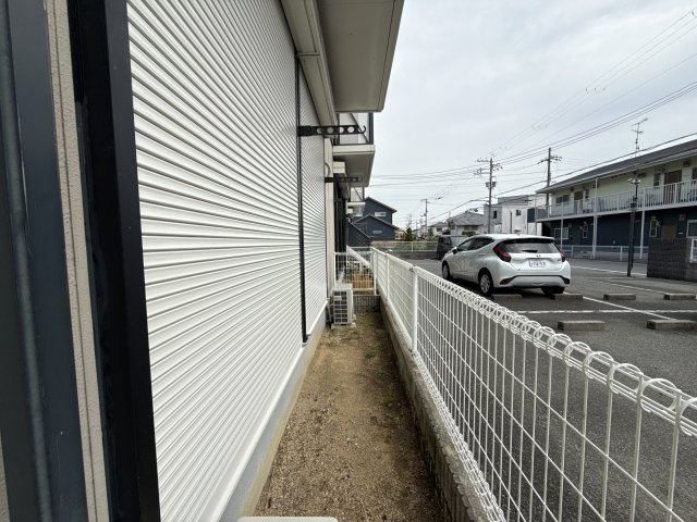 フレグランス坂上のバルコニー