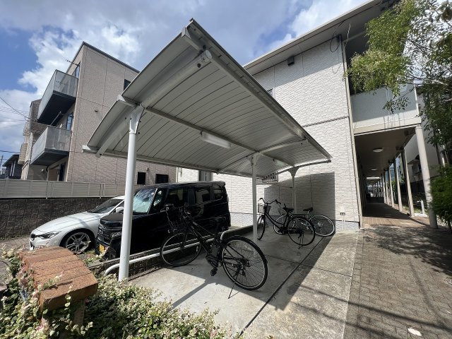 池田市八王寺１丁目のハイツのその他共用部分|自転車置場