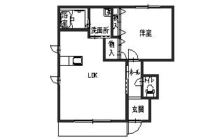 【間取り】 | ＭＡＳＴ　ＣＯＵＲＴ鳴神