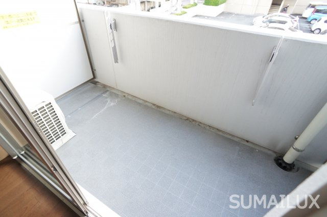 熊本市西区上熊本２丁目の賃貸マンションのバルコニー