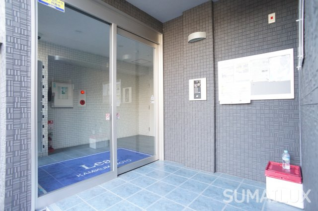 熊本市西区上熊本２丁目の賃貸マンションのエントランス