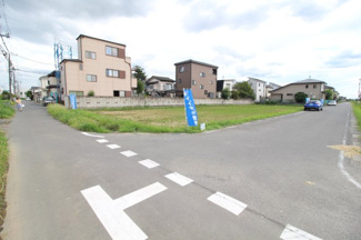 【外観】 | 川越市寺山　建築条件なし売地　西武新宿線『本川越駅』バス12分　【山田小学区】