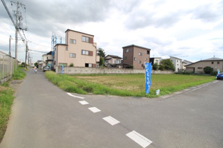 【外観】 | 川越市寺山　建築条件なし売地　西武新宿線『本川越駅』バス12分　【山田小学区】