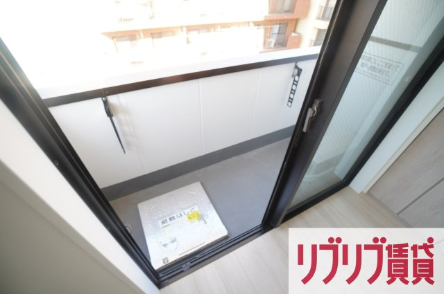 新宿ガーデンHSのバルコニー