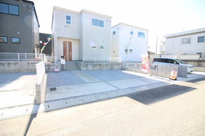 【前面道路含む現地写真】 | 大泉町古海　新築住宅 | 前面道路含む現地写真です