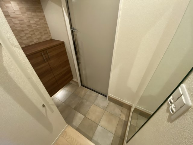 プレジールの玄関