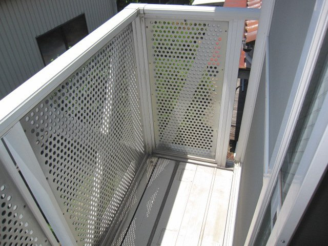 アダムフィツラーA棟のバルコニー