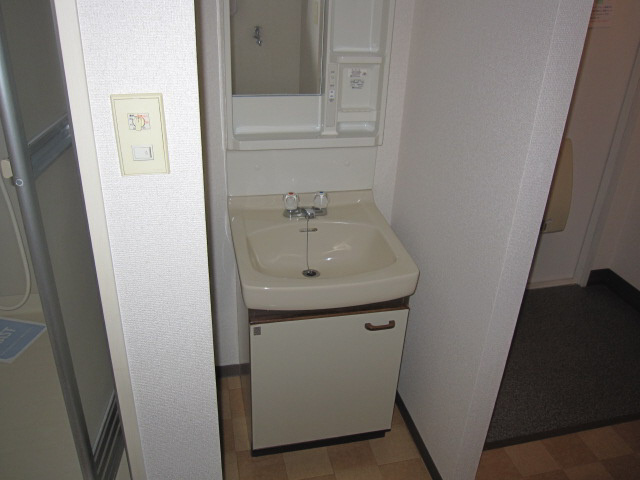 アダムフィツラーA棟の洗面所