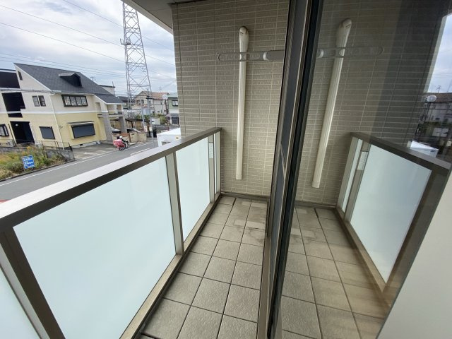 シャーメゾン東南のバルコニー