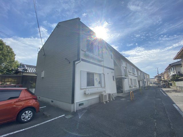 ハイツメイプルタウンＢ棟の外観